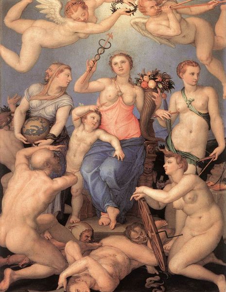 Agnolo Bronzino Allegory of Happiness